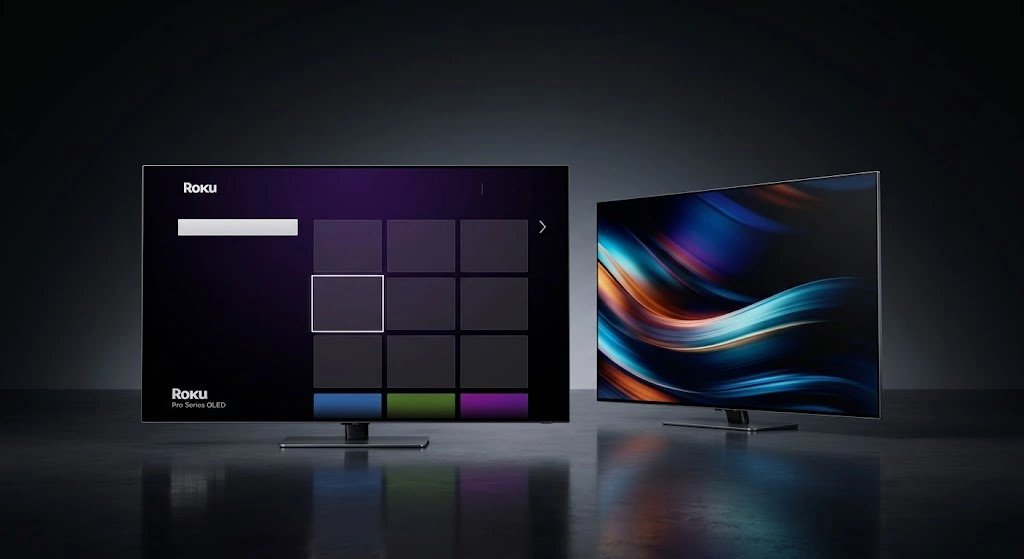 اولین تلویزیون‌های OLED Roku