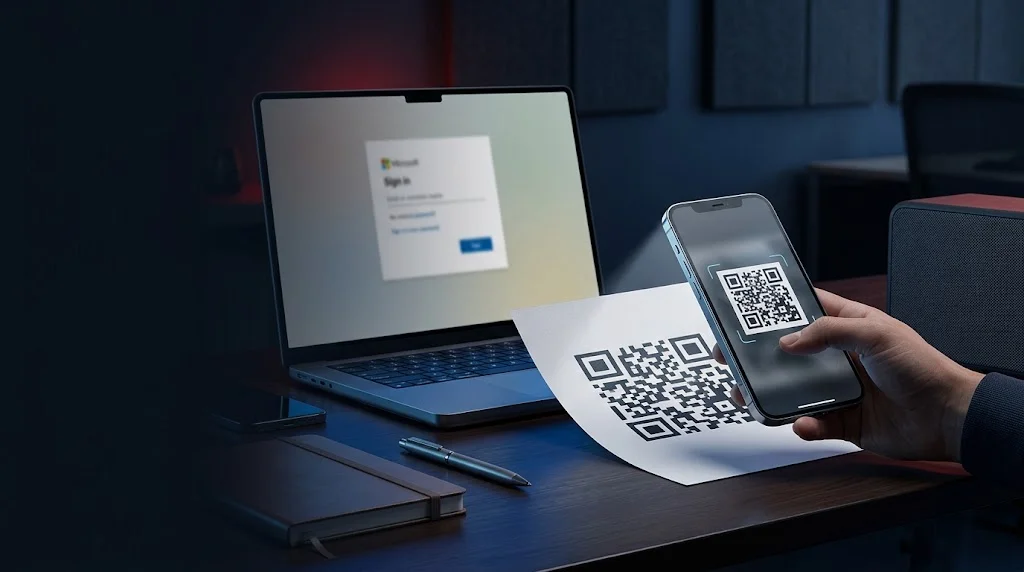 فیشینگ با کد QR